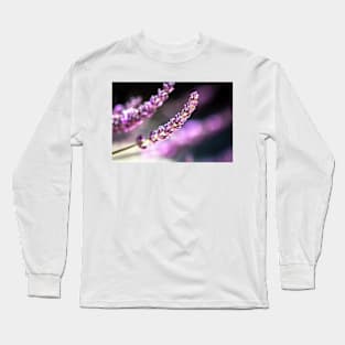 Lavender close-up Long Sleeve T-Shirt